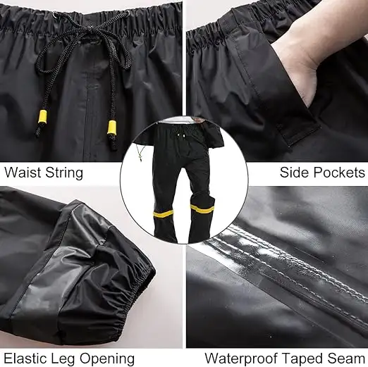 EI Sonador Classic Rain Suits for Men Breathable Rain Gear for Waterproof work - 71sj8cm3j4l._ac_sx522_